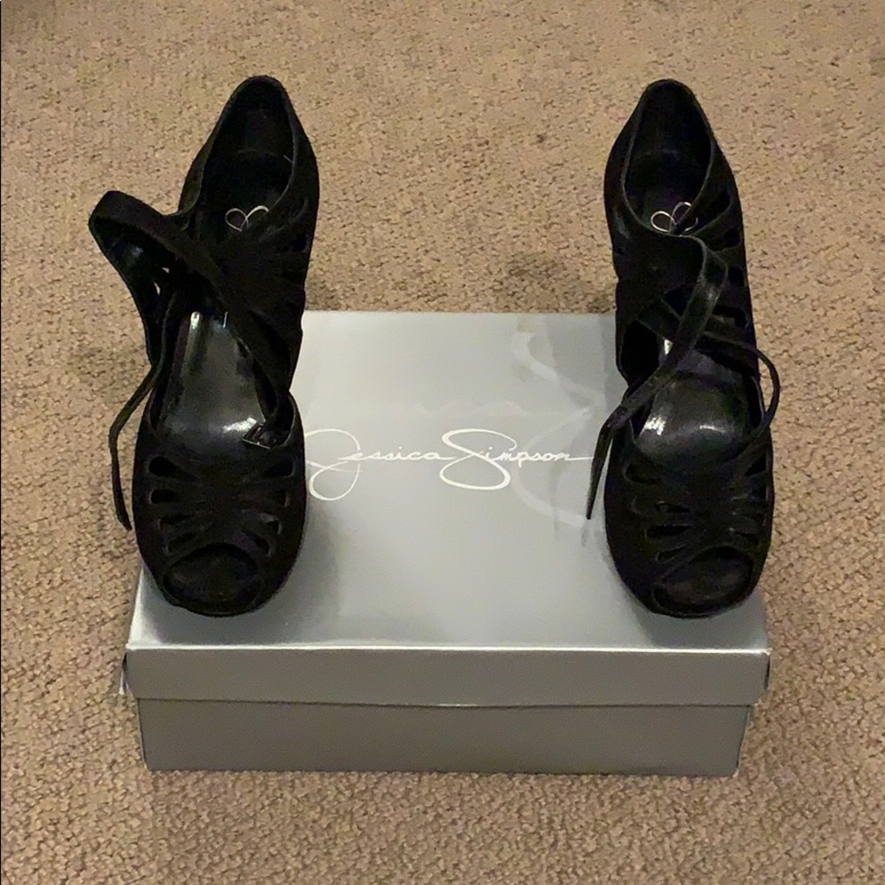 Black heels